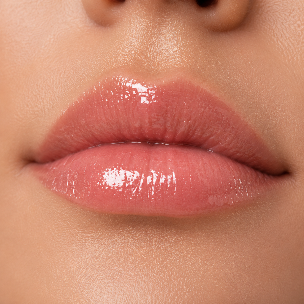 Hydrating Lip Oil | Glass Slipper Glossy_lips_with_soft_texture