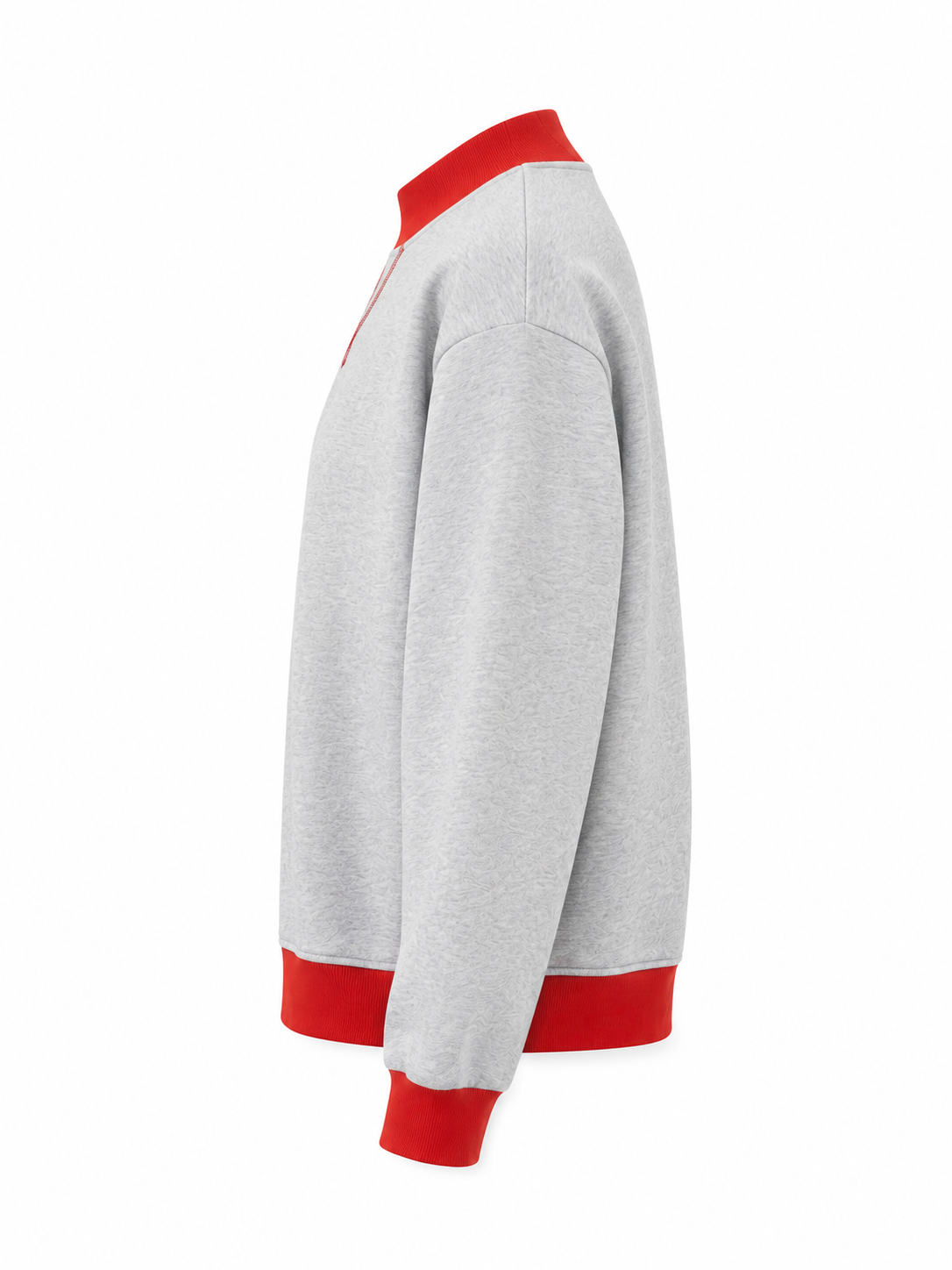 Vintage Mock Neck Sweatshirt for Women