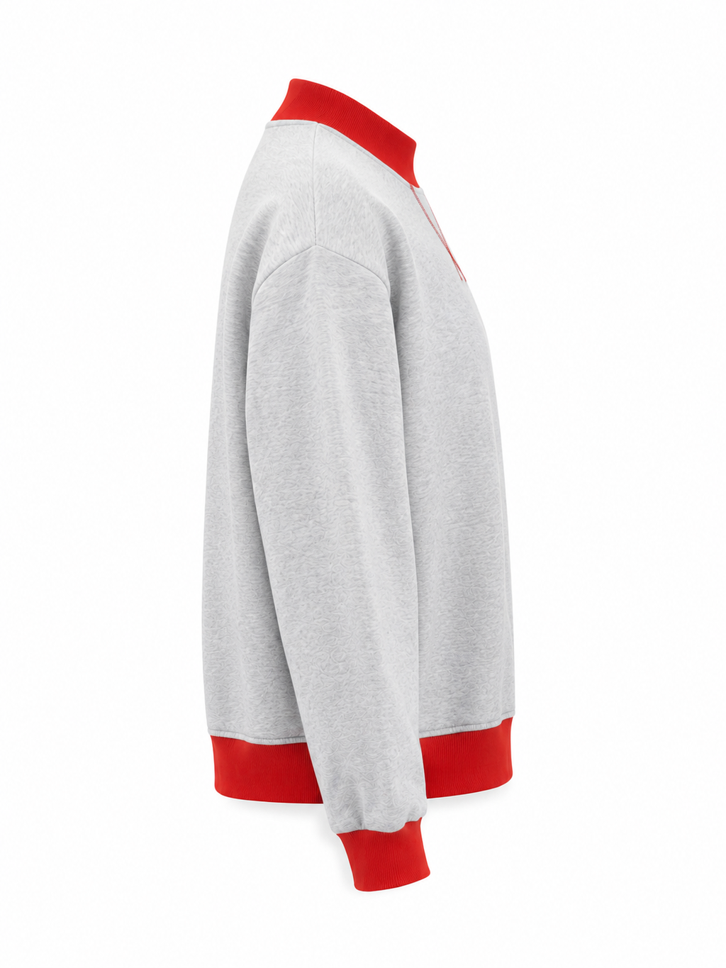 Vintage Mock Neck Sweatshirt for Women