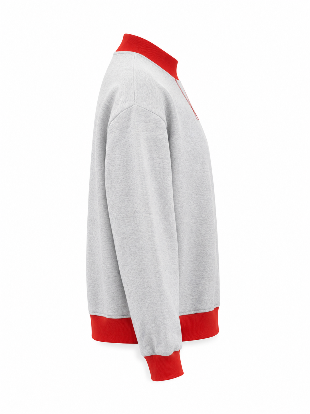 Vintage Mock Neck Sweatshirt for Women