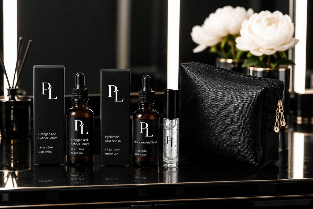 The Complete Ritual Bundle Luxuriousskincaredisplaywithelegantreflections