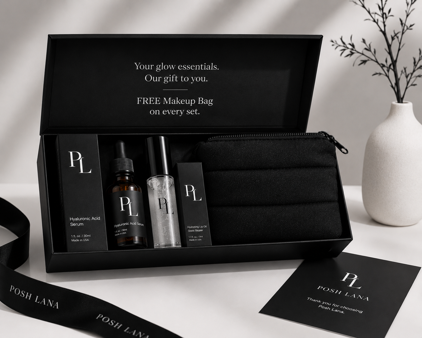 Hydration Essentials Bundle Luxuryskincaregiftsetpresentation