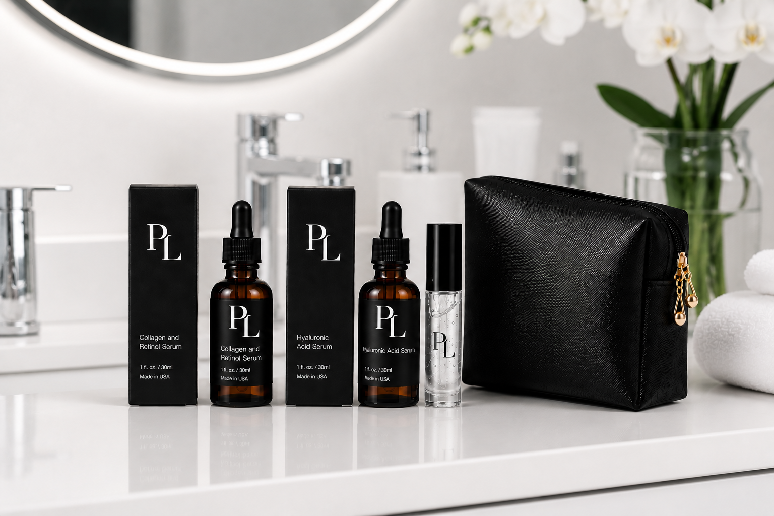 The Complete Ritual Bundle Luxuryskincareinminimalistbathroomsetting
