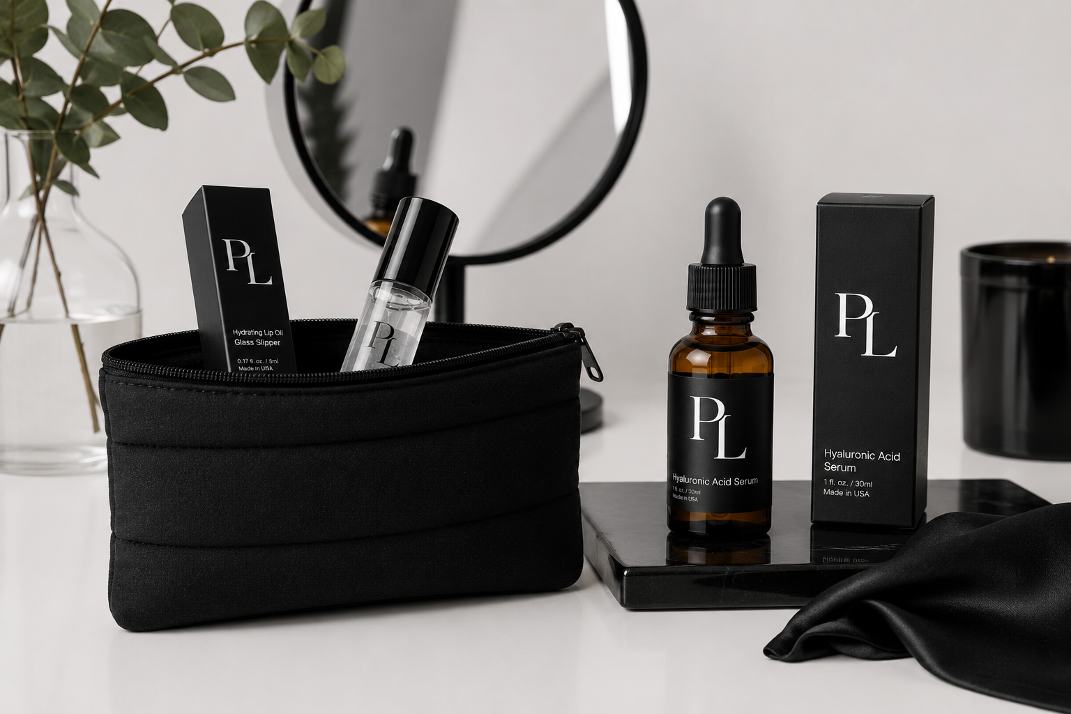 Hydration Essentials Bundle Minimalistbeautystilllifewithplants