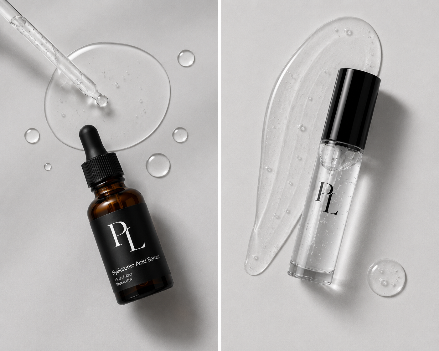 Hydration Essentials Bundle Serumbottleswithliquiddroplets