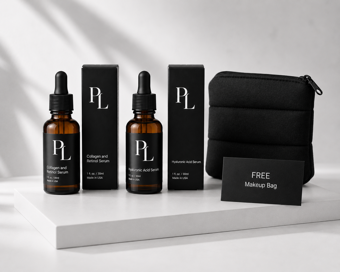 Age Renewal Bundle Sleekskincarecollectionwithmakeupbag